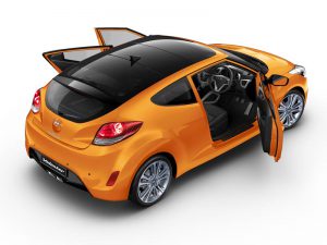 Veloster com apenas 3 portas